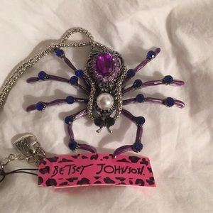 Betsey Johnson Necklace/Brooch NWT